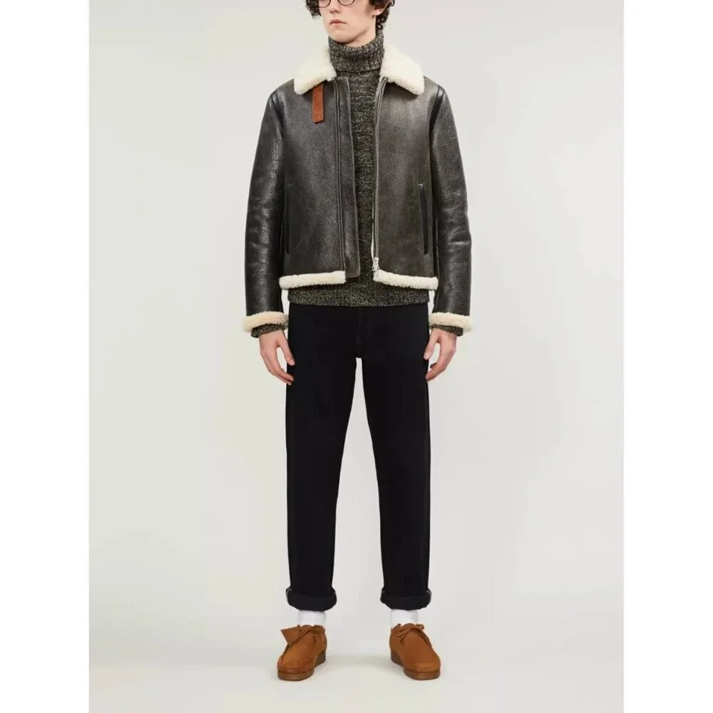 Ralph Lauren Double RL Black Marled Turtleneck Sweater - Picture 3 of 8